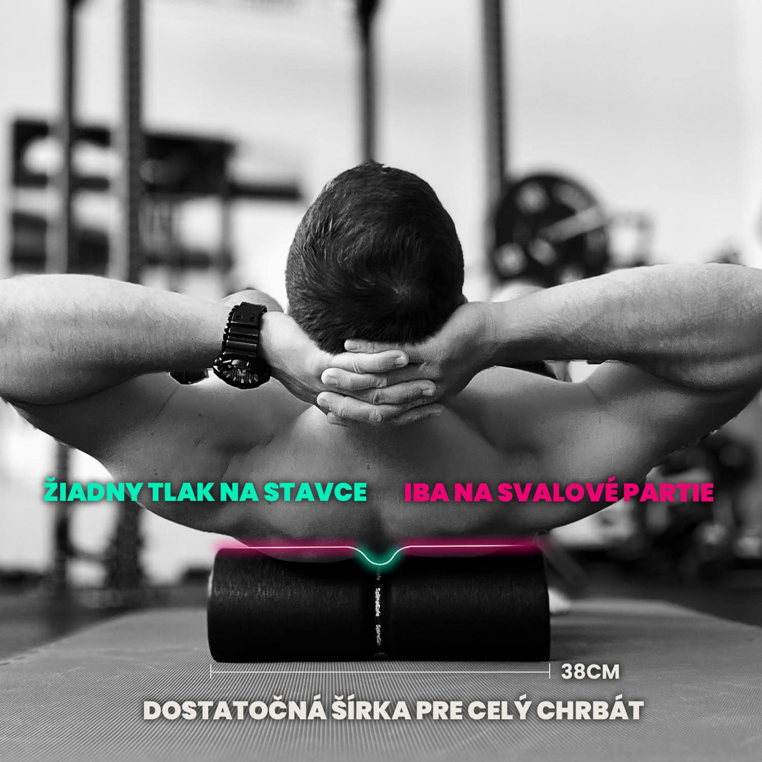 SpineSafe roller infografika